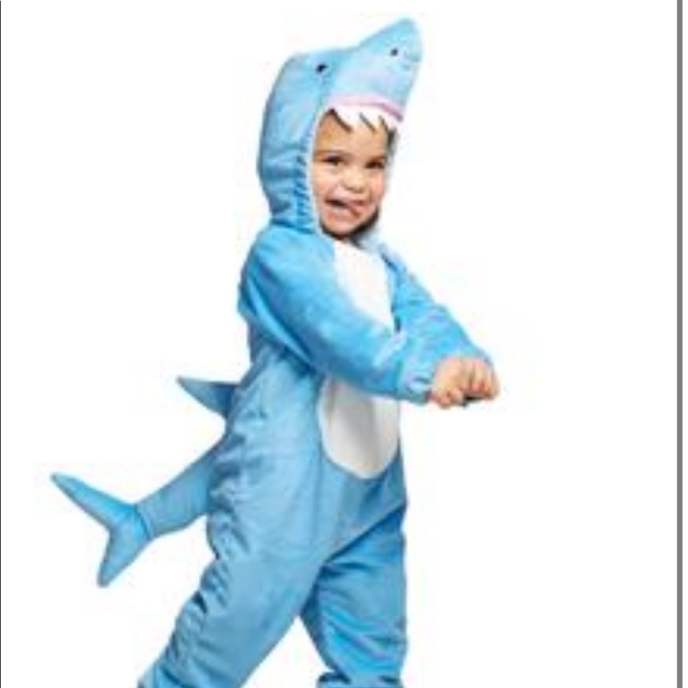 NWT Baby Shark Costume (0-6m)| Hyde and EKK! Boutique